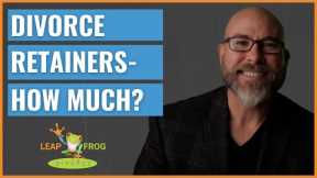 What is a typical retainer fee for a divorce attorney?