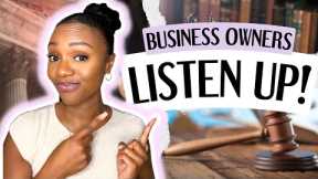 Protect your small business with these 5 ESSENTIAL legal considerations