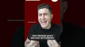 Personal injury lawyer red flags to avoid | Red flags that an attorney is not right for you #shorts