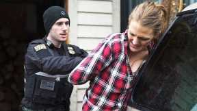 MODEL UNDER ARREST TRIES TO TAKE ME HOME!