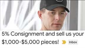 Anthony Farrer Hits New Low Selling $1,000 Watches for 5% Consignment