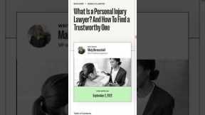 personal injury lawyers