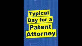 Patent Lawyer Day in the Life #shorts