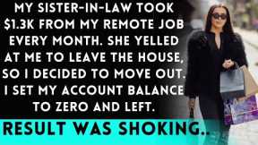 My sister-in-law receives $1,300 every month. When I talked to her about it, there were consequences