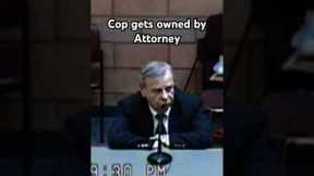 Cop gets OWNED by Attorney #attorney #lawyer #investigation