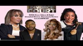 SHOCKING! RHOA Drew Sidora vs. Ralph: UNSEALED Divorce Docs SHOCKING Allegations! Attorney Explains