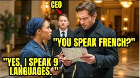 CEO Hears Janitor Speak 9 Languages—What He Does Next Leaves the Whole Office Stunned