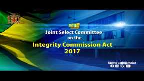Joint Select Committee on the Integrity Commission Act || June 1, 2025