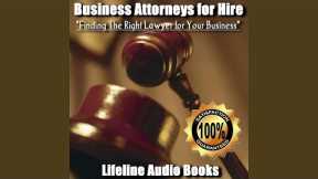 Reasons Why You Need A Lawyer for Your Business