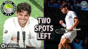 Wimbledon 25' - Alcaraz/Fritz Into The Final 4 | Coffee Break Tennis