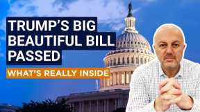 Passed: One Big Beautiful Tax Bill Explained In Detail