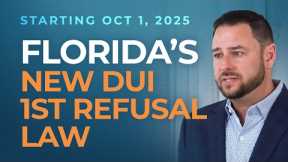 Refuse a Breath Test in Florida? 🚔 New 2025 DUI Law Could Land You in Jail