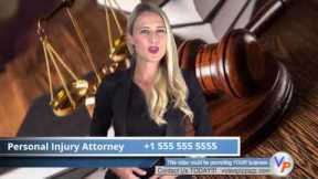Personal Injury Attorney - Compelling Video Commercial - Personal Injury Lawyer Female Spokesperson