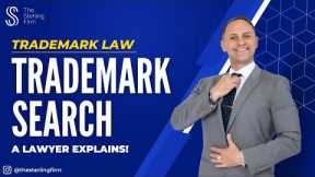 HOW TO CONDUCT A TRADEMARK SEARCH? | A LAWYER EXPLAINS #lawyer #law