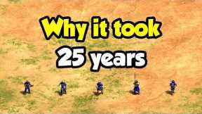 Why it took 25 years to fix swordsmen