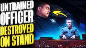 Angry Cop Snaps at Attorney's Questions