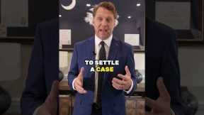 Will My Personal Injury Case Ever Go To Trial? #shorts #law #lawyer