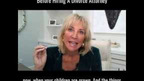 3 Things to Consider when Hiring a Divorce Attorney Captioned